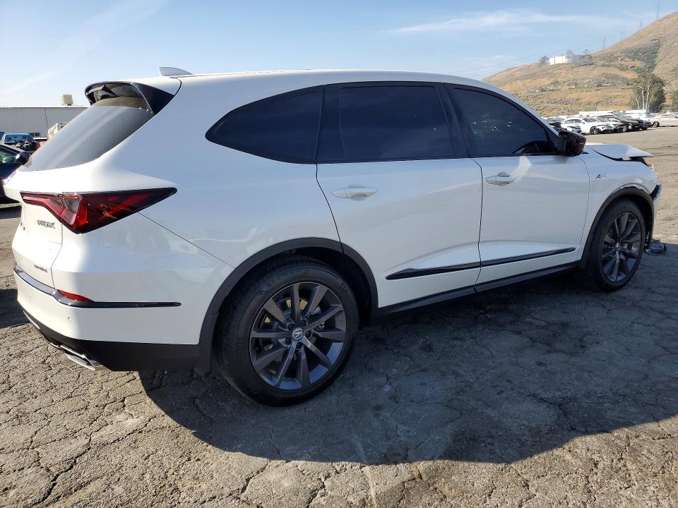 2026 Acura Mdx VIN 5J8YE1H02TL004702 COPART salvage auction — FRONT END, Ca - Salvage Certificate, sold $7,100 on 2026-07-27 (photo 3)