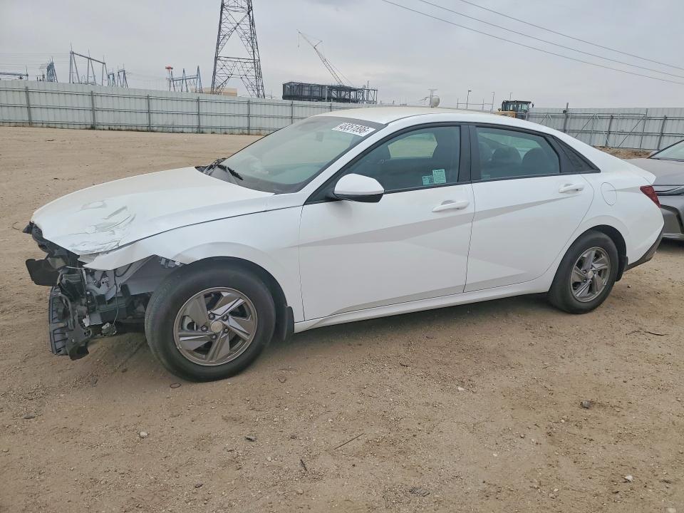 2025 Hyundai Elantra VIN KMHLL4DG9SU031760 COPART salvage auction — FRONT END, Ca - Salvage Certificate, sold $4,100 on 2026-07-20 (photo 1)