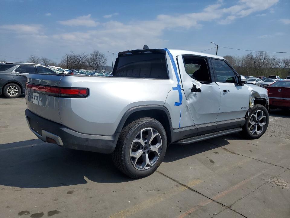 2023 Rivian R1t VIN 7FCTGBAA9PN025045 COPART salvage auction — SIDE, Ky - Cert Of Title-Salvage, sold $23,200 on 2026-07-27 (photo 3)