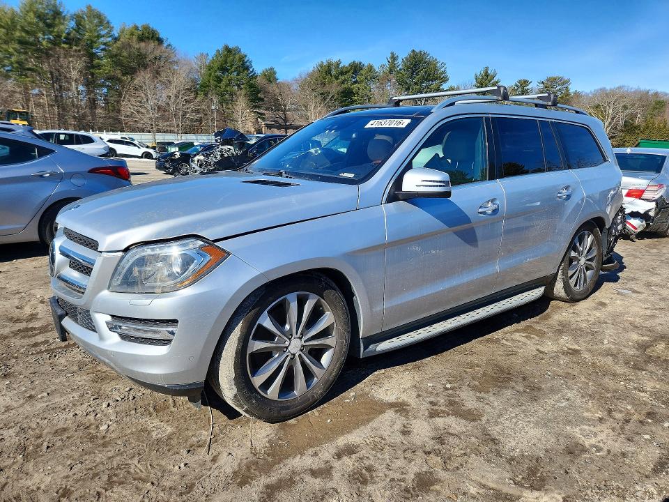 2013 Mercedes-benz Gl-klasse VIN 4JGDF7CE5DA179292 COPART salvage auction — REAR END, MA - CERTIFICATE OF TITLE (P), sold $1,000 on 2026-08-20 (photo 1)