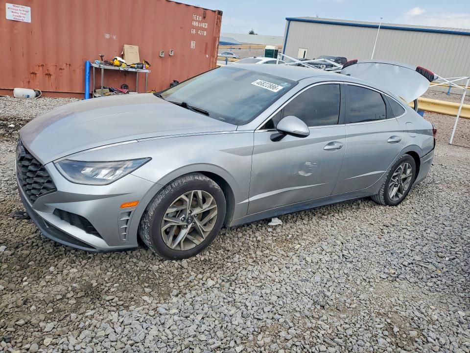 2021 Hyun Sonata VIN 5NPEL4JA1MH099691 COPART salvage auction — REAR END, Al - Cert Of Title-Salvage Title, sold $2,150 on 2026-07-11 (photo 1)