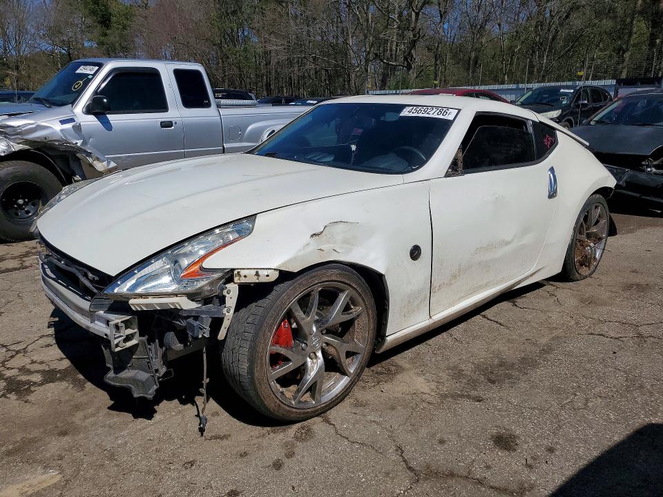 2014 Nissan 370z VIN JN1AZ4EH8EM633879 COPART salvage auction — FRONT END, Al - Cert Of Title-Salvage Title, sold $1,700 on 2026-07-10 (photo 1)