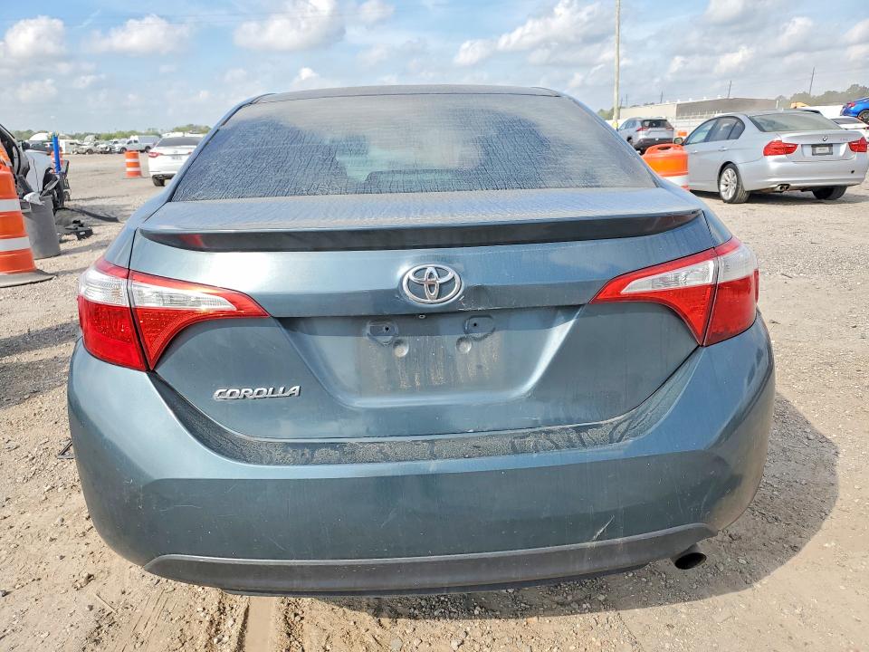 2015 Toyota Corolla VIN 5YFBURHE6FP306586 COPART salvage auction — FRONT END, Tx - Salvage Vehicle Title, sold $1,700 on 2026-07-02 (photo 6)