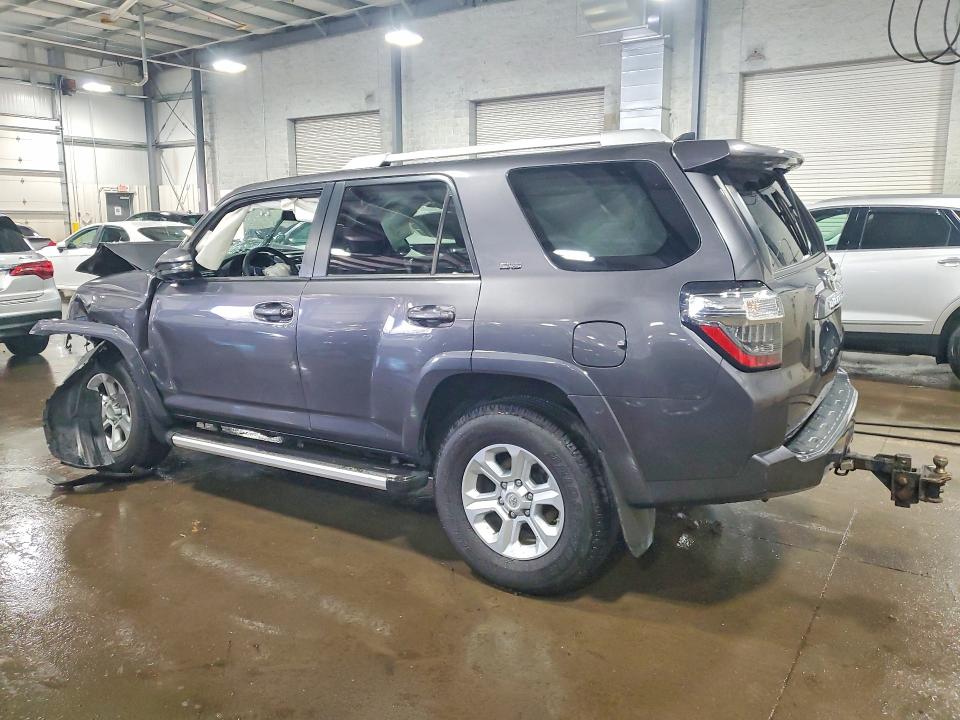 2018 Toyota 4runner VIN JTEBU5JR4J5557484 COPART salvage auction — FRONT END, Mn - Cert Of Title-Salvage, sold $4,700 on 2026-07-21 (photo 2)