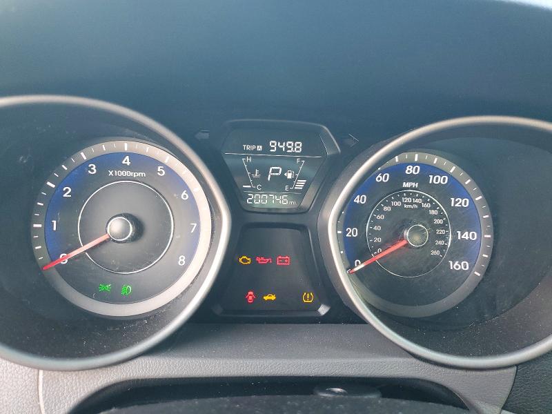 2015 Hyundai Elantra VIN KMHDH4AE3FU261938 COPART salvage auction — FRONT END, Salvage Title, sold $550 on 2026-07-16 (photo 9)