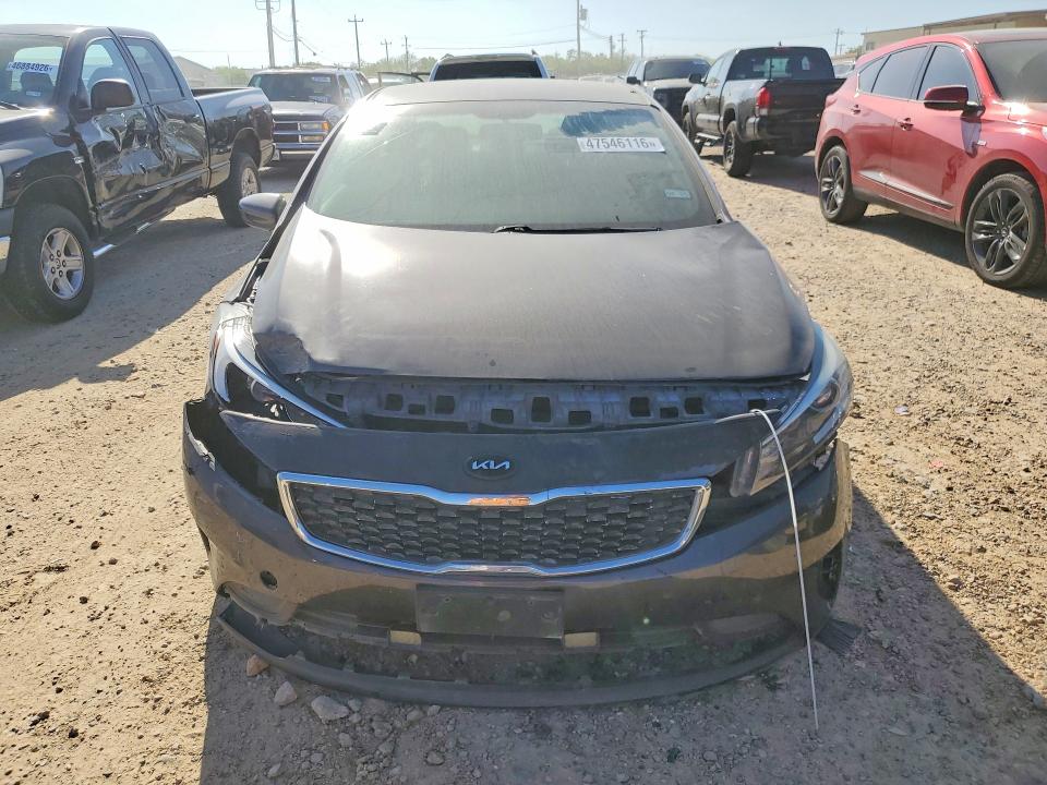 2018 Kia Forte VIN 3KPFK4A74JE197254 COPART salvage auction — FRONT END, Tx - Salvage Vehicle Title, sold $1,900 on 2026-07-09 (photo 5)