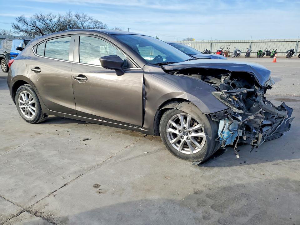 2014 Mazda VIN JM1BM1M71E1217245 COPART salvage auction — FRONT END, Tx - Salvage Vehicle Title, sold $175 on 2026-07-30 (photo 4)