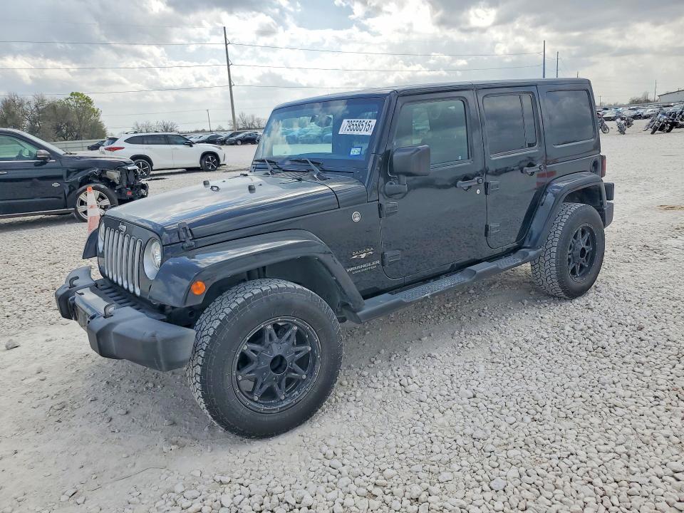 2017 Jeep Wrangler / VIN 1C4BJWEG1HL542510 COPART salvage auction — FRONT END, Tx - Salvage Vehicle Title, sold $7,100 on 2026-07-30 (photo 1)