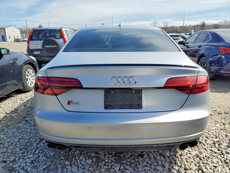 2017 Audi S8 VIN WUAJ5AFD0HN900064 COPART salvage auction — FRONT END, MA, sold $24,000 on 2026-08-06 (photo 6)