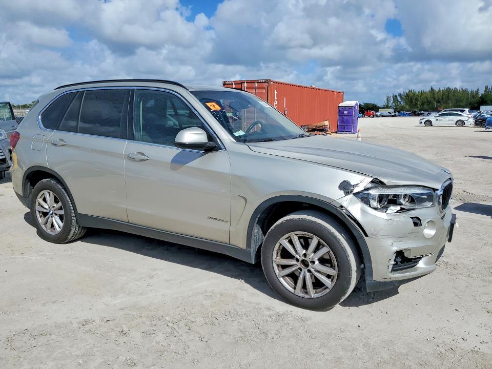 2014 BMW X5 VIN 5UXKS4C5XE0J93958 COPART salvage auction — FRONT END, TX - CERTIFICATE OF TITLE (P), sold $4,400 on 2026-07-29 (photo 4)