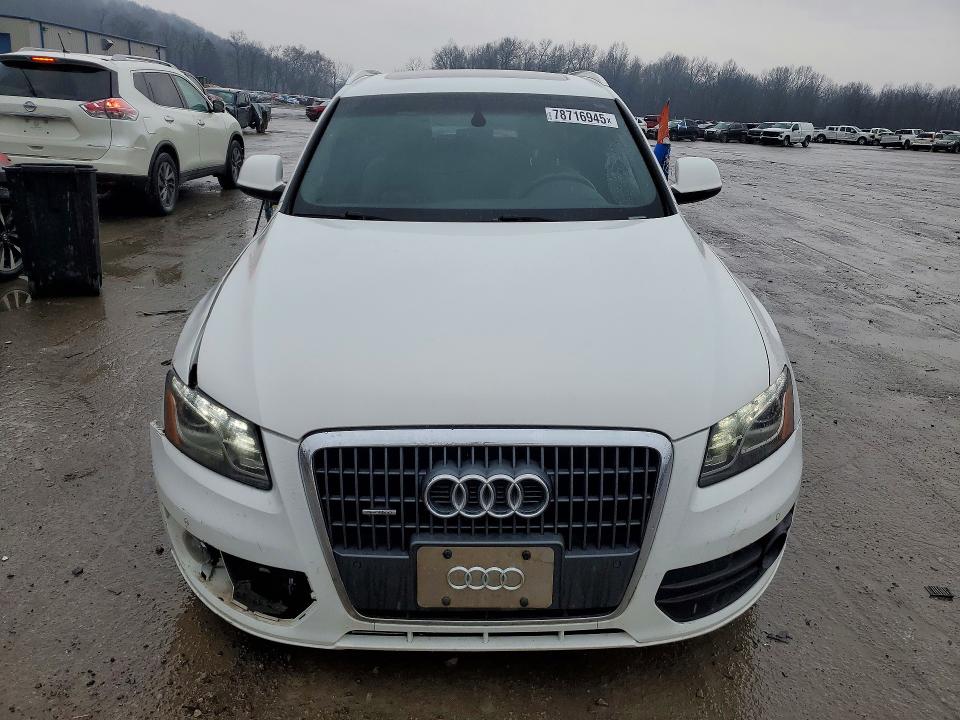 2012 Audi Q5 VIN WA1LFAFP8CA055150 COPART salvage auction — FRONT END, Salvage Title, sold $625 on 2026-07-23 (photo 5)