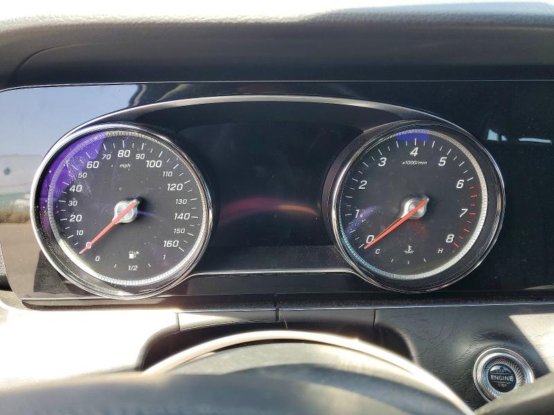 2017 Mercedes-benz E-klasse VIN WDDZF4JB4HA031390 COPART salvage auction — MECHANICAL, Hi - Certificate Of Title, sold $3,650 on 2026-07-06 (photo 9)