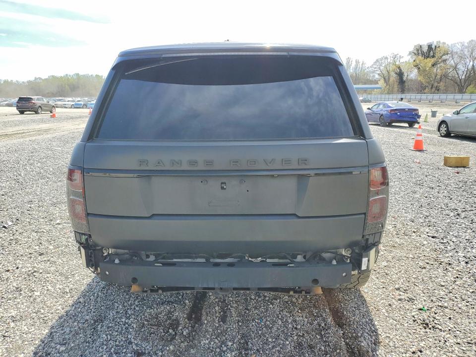 2015 Land rover RANGE ROVER VIN SALGS3TF0FA199881 COPART salvage auction — REAR END, SC - CERT OF TITLE-SALVAGE, sold $11,200 on 2026-07-27 (photo 6)