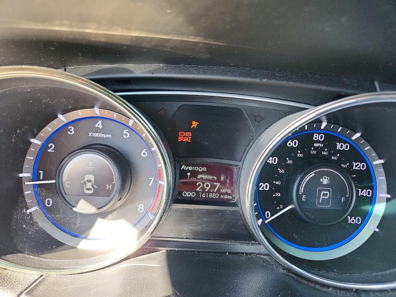 2011 Hyundai Sonata VIN 5NPEC4ACXBH036748 COPART salvage auction — FRONT END, Ut - Salvage Certificate, sold $975 on 2026-07-28 (photo 9)