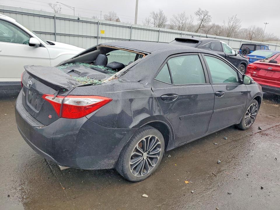 2014 Toyota Corolla VIN 2T1BURHE8EC121020 COPART salvage auction — ROOF, Id - Salvage Certificate Of Title, sold $2,800 on 2026-07-02 (photo 3)
