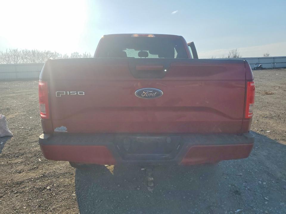 2016 Ford F-150 VIN 1FTEX1EP0GFB90032 COPART salvage auction — SIDE, Ky - Cert Of Title-Salvage, sold $3,100 on 2026-07-02 (photo 6)