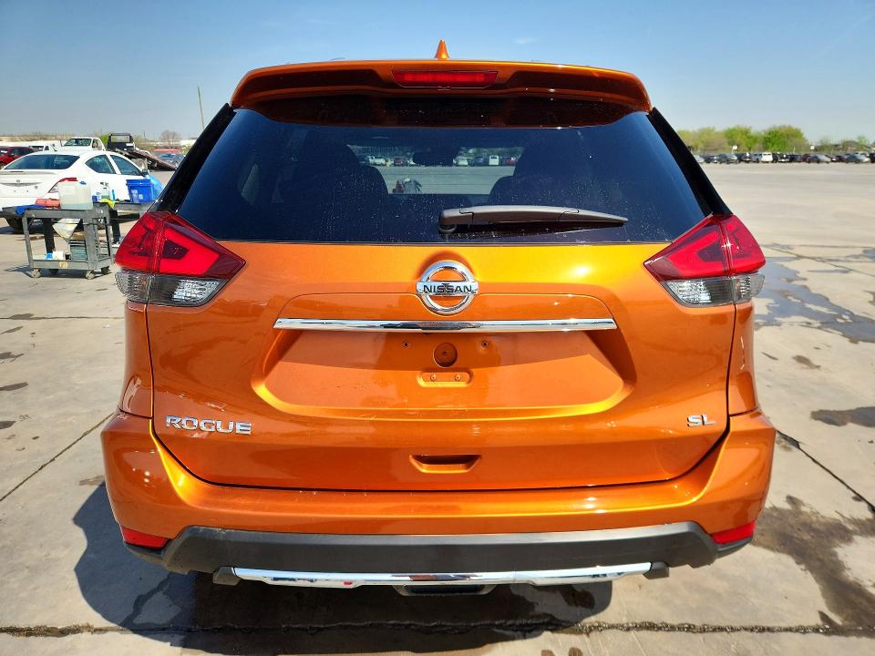 2018 Nissan Rogue VIN JN8AT2MT5JW490658 COPART salvage auction — FRONT END, Tx - Certificate Of Title, sold $3,200 on 2026-07-27 (photo 6)