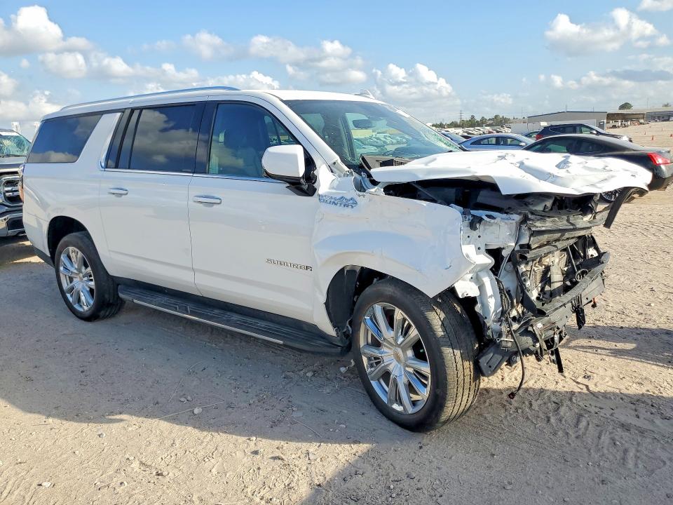 2024 Chevrolet Suburban VIN 1GNSKGKT4RR191893 COPART salvage auction — FRONT END, Tx - Salvage Vehicle Title, sold $19,900 on 2026-07-02 (photo 4)