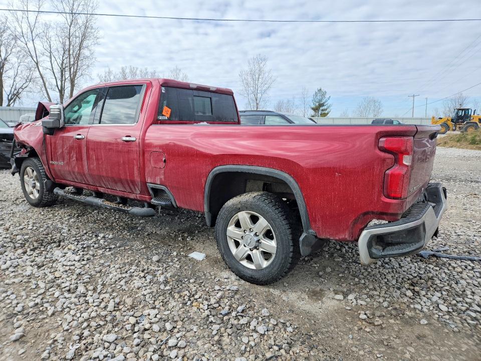 2020 Chevrolet Silverado VIN 1GC4YUEY8LF180099 COPART salvage auction — FRONT END, Mi - Certificate Of Title, sold $15,200 on 2026-07-02 (photo 2)