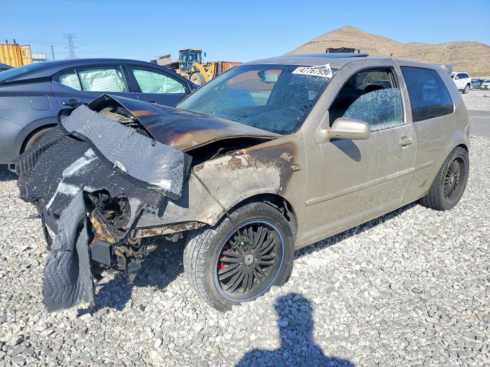 2001 Volkswagen Gti VIN WVWPG21J81W192375 COPART salvage auction — Burn Engine, NV - SALVAGE TITLE, sold $125 on 2026-07-13 (photo 1)