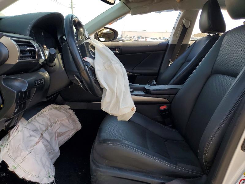 2015 Lexus Is VIN JTHBF1D27F5054432 COPART salvage auction — FRONT END, Ca - Salvage Certificate, sold $500 on 2026-07-02 (photo 7)