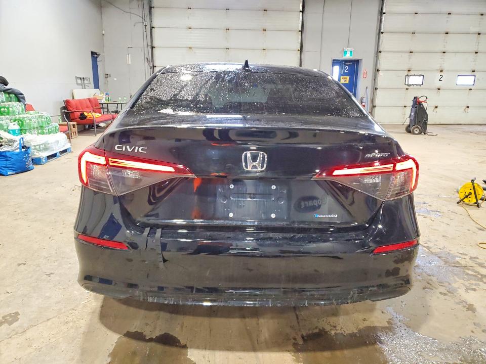 2025 Honda Civic VIN 2HGFE4F81SH017518 COPART salvage auction — FRONT END, Ns - Cert Of Registration, sold $9,500 on 2026-07-09 (photo 6)