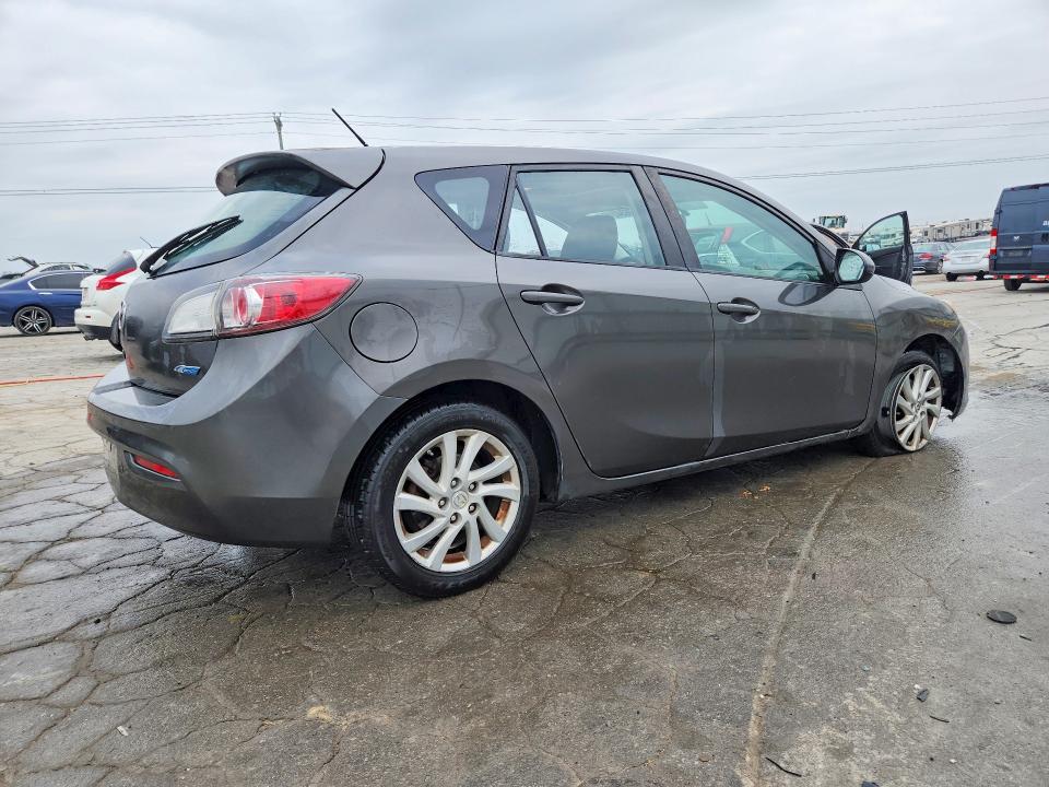 2012 Mazda 3 VIN JM1BL1L75C1605774 COPART salvage auction — SIDE, Tn - Salvage Certificate, sold $400 on 2026-07-13 (photo 3)