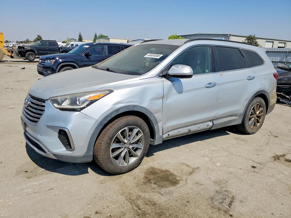 2017 Hyundai Santa fe VIN KM8SM4HF3HU171208 COPART salvage auction — FRONT END, Ca - Dis/Dlr/Exp Only Clean Title, sold $950 on 2026-07-24 (photo 1)