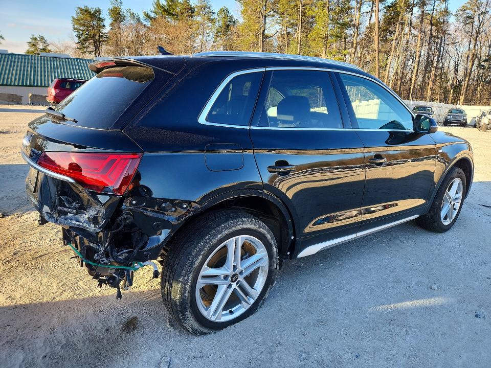 2024 Audi Q5 VIN WA1G2AFY0R2102423 COPART salvage auction — REAR END, Ma - Cert Of Title-Salvage, sold $1,100 on 2026-07-29 (photo 3)