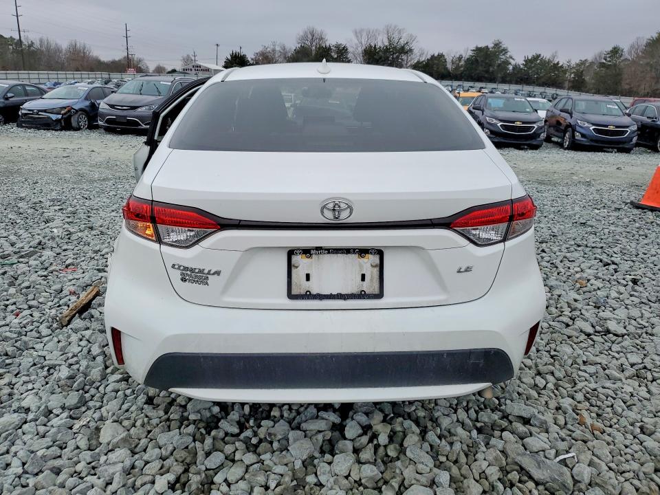 2021 Toyota Corolla VIN JTDEPMAE6MJ189286 COPART salvage auction — SIDE, Nc - Salvage Certificate Of Title, sold $4,900 on 2026-07-08 (photo 6)