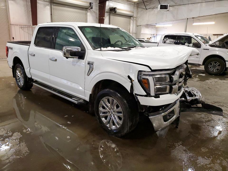2025 Ford F-150 VIN 1FTFW5L80SFB62721 COPART salvage auction — FRONT END, Mn - Cert Of Title-Salvage, sold $23,900 on 2026-07-20 (photo 4)