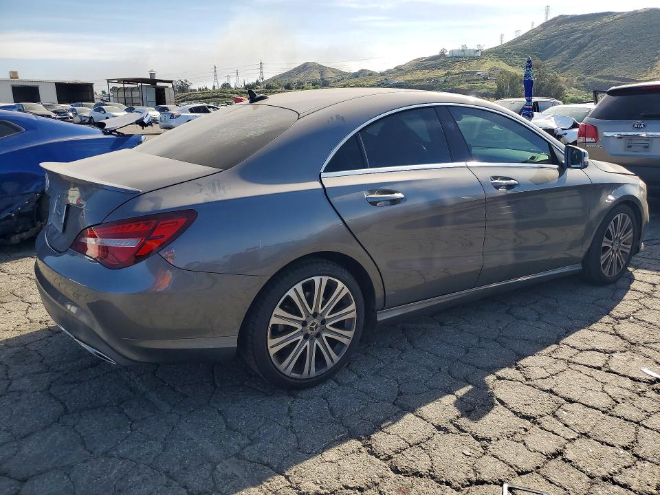 2018 Mercedes-benz Cla-klasse VIN WDDSJ4EBXJN557046 COPART salvage auction — REAR END, Ca - Salvage Certificate, sold $2,600 on 2026-08-03 (photo 3)