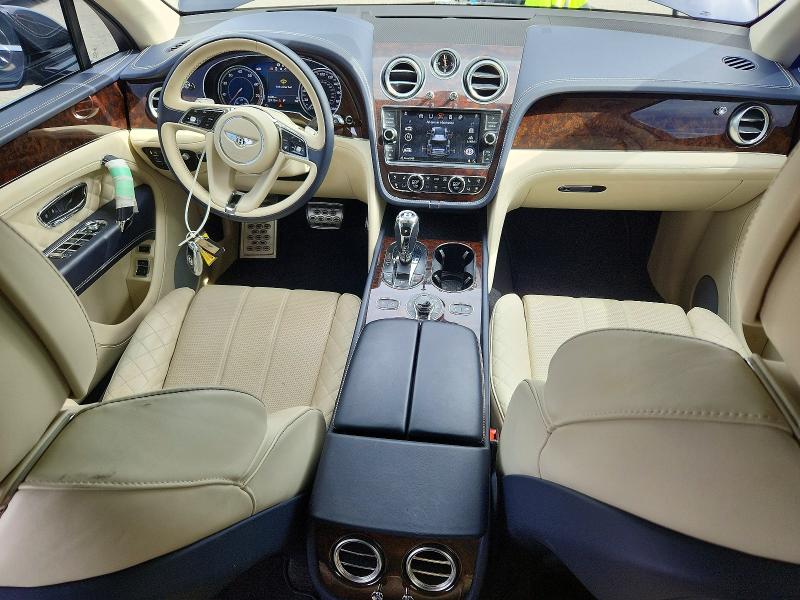 2018 Bentley Bentayga VIN SJAAC2ZV8JC021752 COPART salvage auction — FRONT END, Ca - Salvage Certificate, sold $4,700 on 2026-07-21 (photo 8)