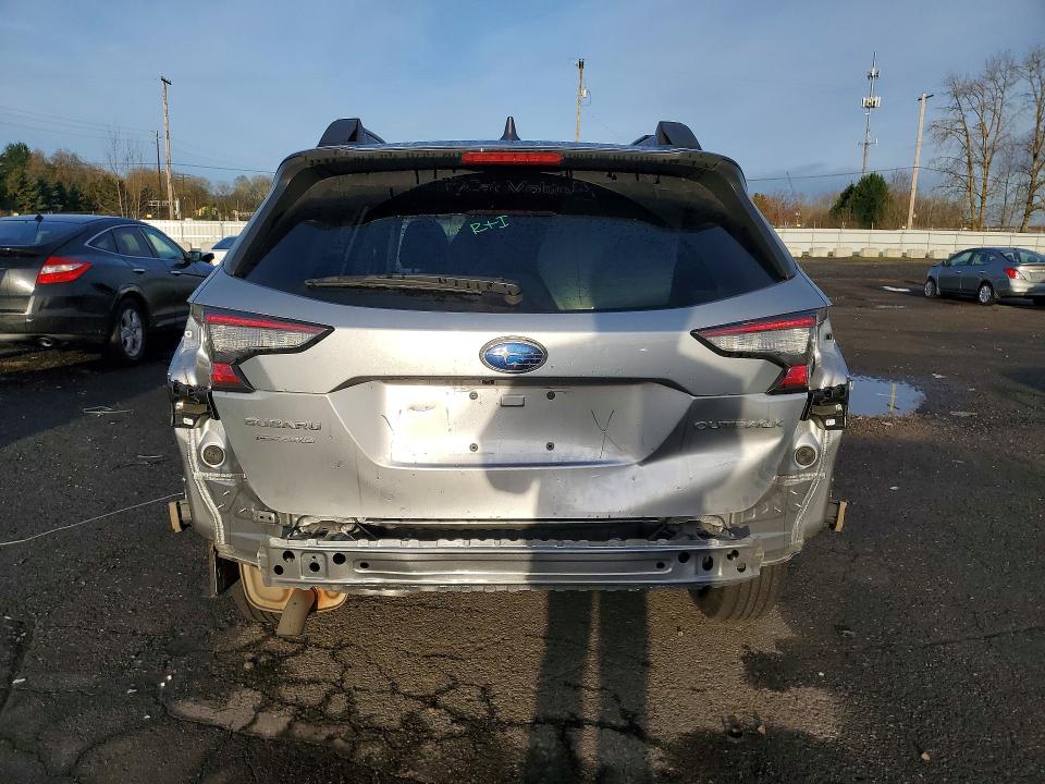 2025 Subaru Outback VIN 4S4BTACC0S3241503 COPART salvage auction — REAR END, Or - Lien Papers Salvage, sold $1,100 on 2026-07-20 (photo 6)