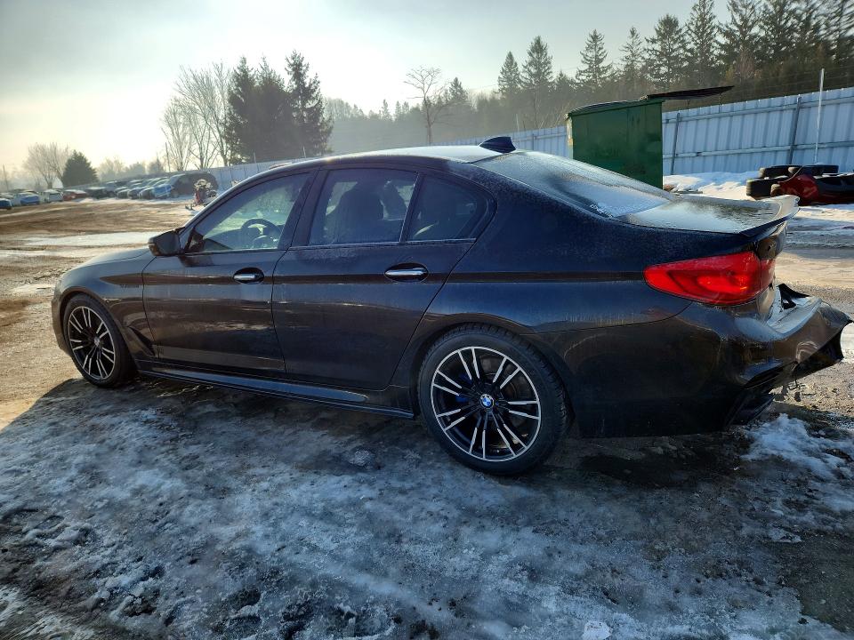 2018 BMW M5 VIN WBAJB9C51JB036678 COPART salvage auction — REAR END, ON - PERMIT NO BRAND - UNFIT, sold $13,100 on 2026-07-07 (photo 2)