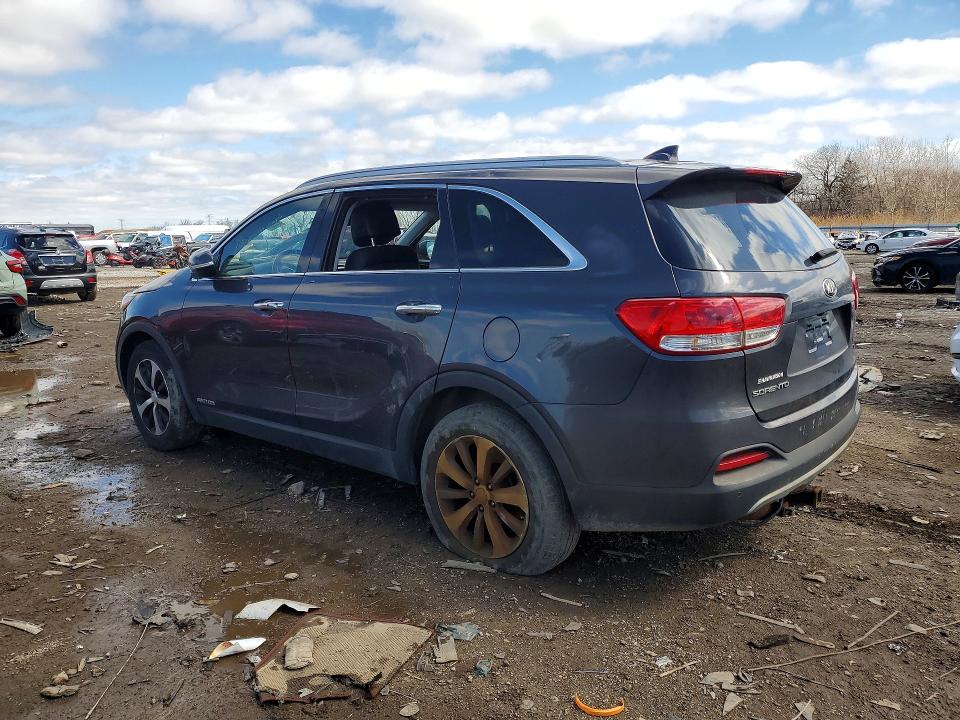 2017 Kia Sorento VIN 5XYPHDA51HG203607 COPART salvage auction — NORMAL WEAR, Il - Certificate Of Title, sold $2,400 on 2026-07-10 (photo 2)
