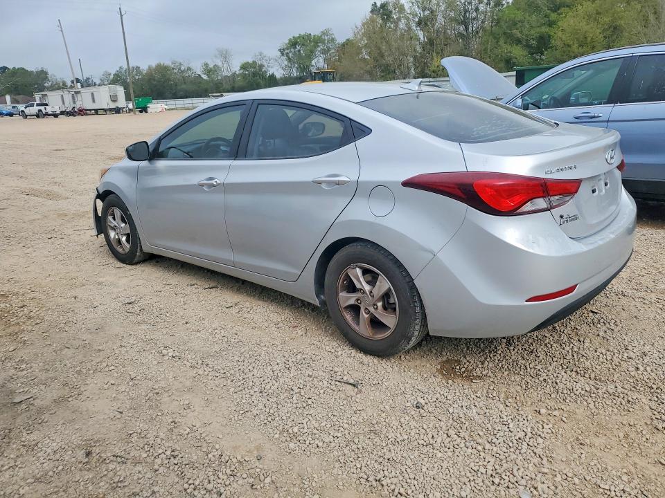 2014 Hyundai Elantra VIN KMHDH4AE9EU067977 COPART salvage auction — MECHANICAL, Fl - Cert Of Title Slvg Rebuildable, sold $250 on 2026-07-21 (photo 2)