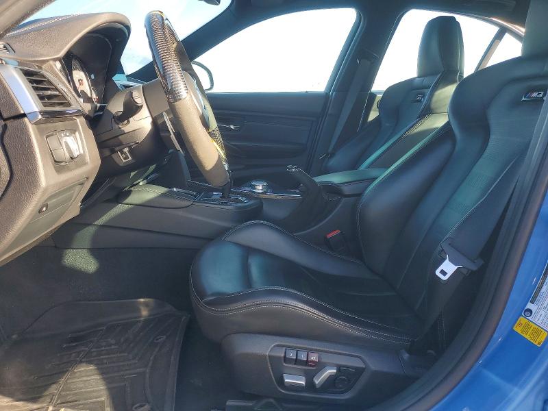 2018 BMW M3 VIN WBS8M9C51J5K98882 COPART salvage auction — VANDALISM, Ca - Salvage Certificate, sold $24,700 on 2026-07-27 (photo 7)