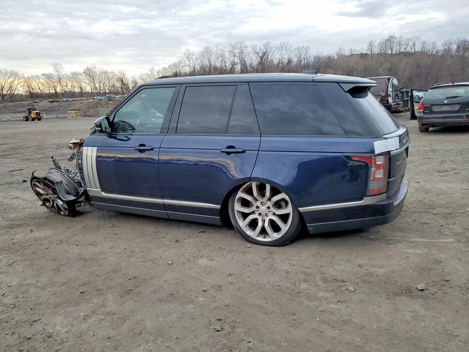 2017 Land rover RANGE ROVER VIN SALGS2FE2HA329417 COPART salvage auction — BURN, Nj - Cert Of Title-Salvage, sold $725 on 2026-07-02 (photo 2)