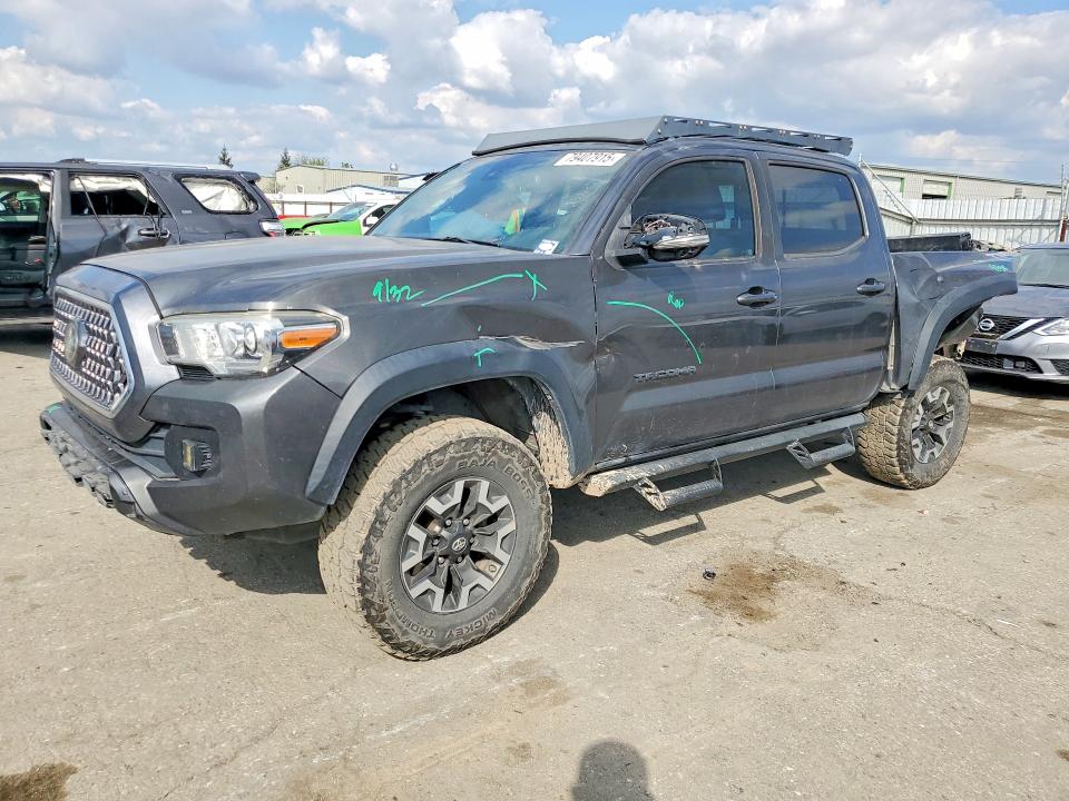 2019 Toyota Tacoma VIN 3TMCZ5AN8KM261757 COPART salvage auction — REAR END, Ca - Salvage Certificate, sold $11,000 on 2026-07-10 (photo 1)