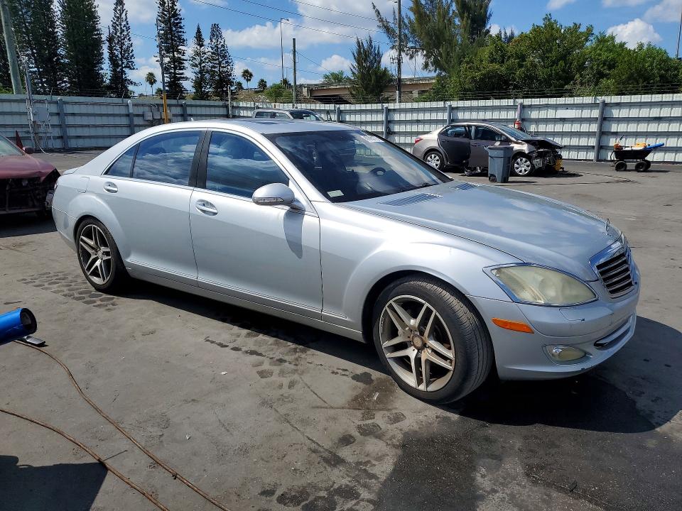 2007 Mercedes-benz S VIN WDDNG71X47A089734 COPART salvage auction — WATER/FLOOD, Fl - Cert Of Title-Slvg Rebld Flood (P), sold $1,950 on 2026-07-28 (photo 4)