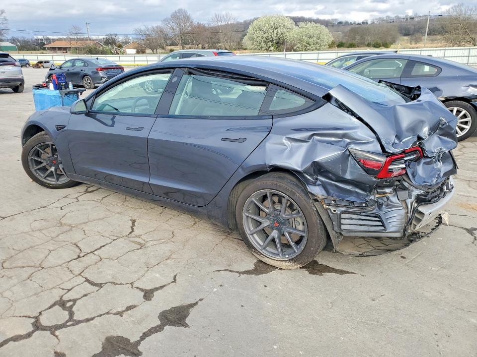 2021 Tesla Model 3 VIN 5YJ3E1EA9MF915376 COPART salvage auction — SIDE, Tn - Salvage Certificate, sold $3,100 on 2026-07-13 (photo 2)