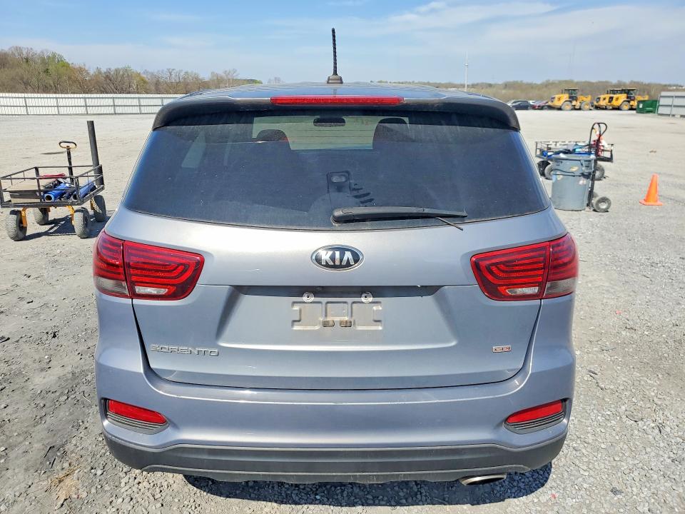 2020 Kia Sorento VIN 5XYPG4A36LG643719 COPART salvage auction — FRONT END, Nc - Salvage Certificate Of Title, sold $2,150 on 2026-07-29 (photo 6)