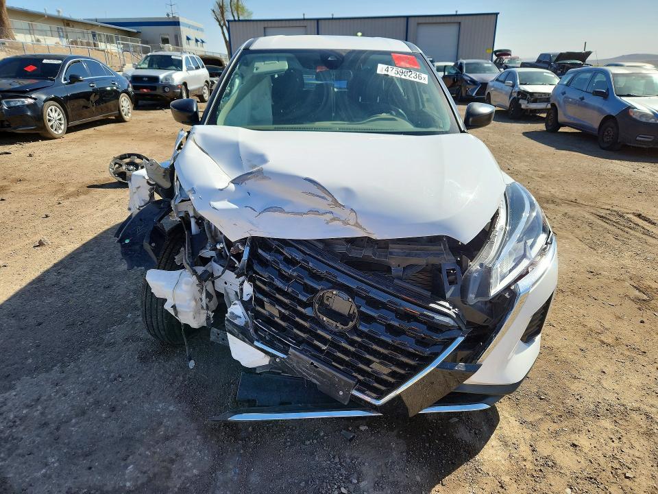 2024 Nissan Kicks VIN 3N1CP5BV0RL508938 COPART salvage auction — FRONT END, Nm - Cert Of Title-Salvage, sold $1,550 on 2026-07-02 (photo 5)