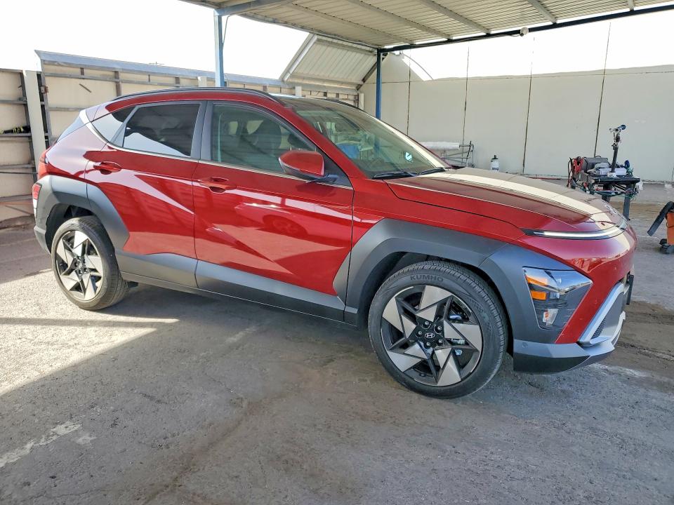 2026 Hyundai Kona VIN KM8HE3A39TU390796 COPART salvage auction — FRONT END, Tx - Salvage Vehicle Title, sold $7,400 on 2026-07-06 (photo 4)