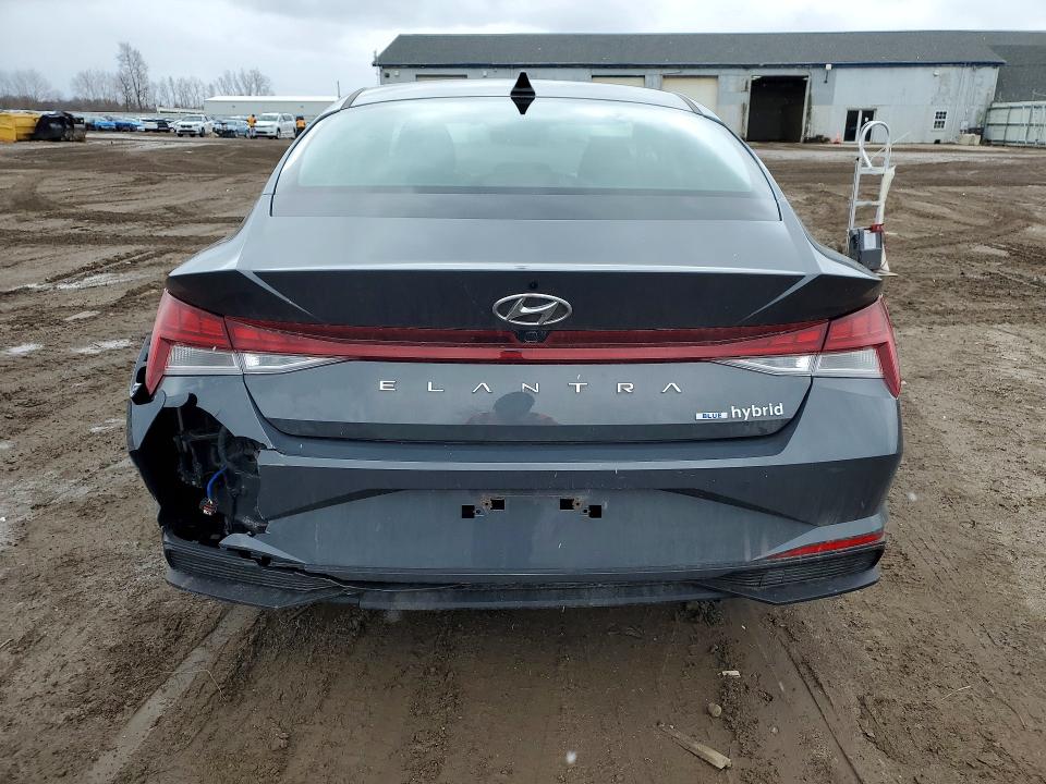 2023 Hyundai Elantra VIN KMHLM4AJ1PU078852 COPART salvage auction — FRONT END, Mi - Scrap Certificate Of Title, sold $1,950 on 2026-07-17 (photo 6)