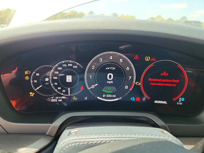 2026 Porsche 911 VIN WP0AB2A96TS226866 COPART salvage auction — FRONT END, AL - CERT OF TITLE-SALVAGE TITLE, sold $76,000 on 2026-08-10 (photo 9)