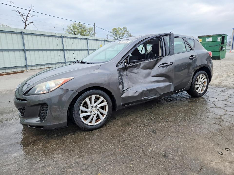 2012 Mazda 3 VIN JM1BL1L75C1605774 COPART salvage auction — SIDE, Tn - Salvage Certificate, sold $400 on 2026-07-13 (photo 1)