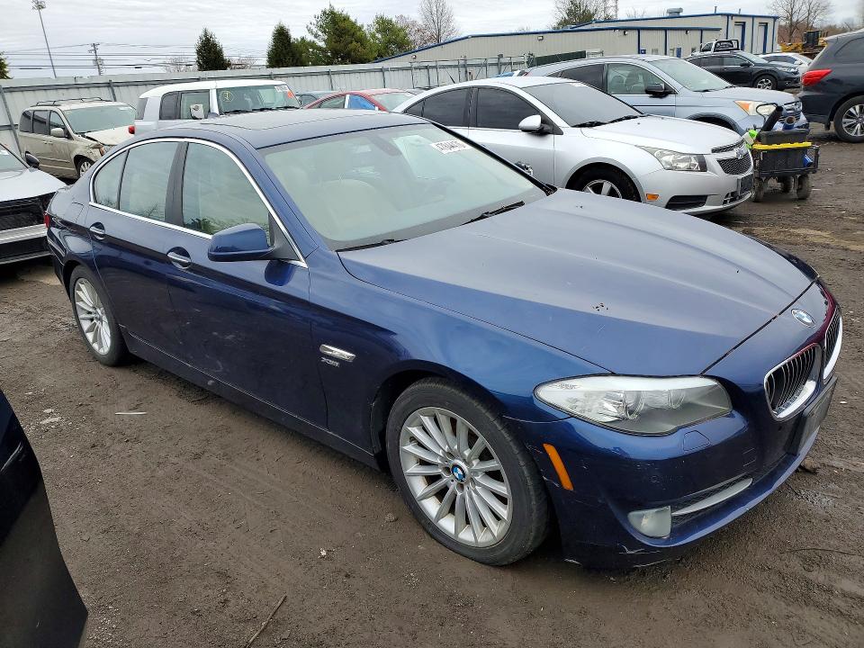 2012 BMW 5er VIN WBAFU7C53BDU54430 COPART salvage auction — MECHANICAL, Md - Certificate Of Title, sold $350 on 2026-07-27 (photo 4)