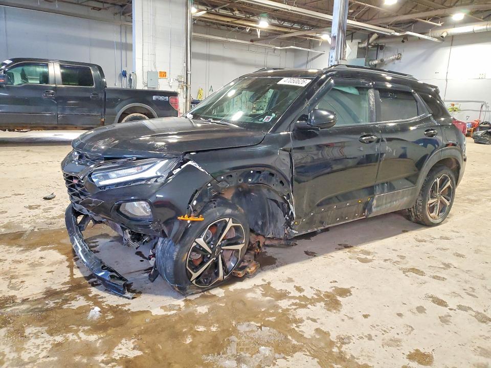 2022 Chevrolet Trailblazer VIN KL79MUSL8NB130420 COPART salvage auction — FRONT END, Pe - Salvage Title, sold $3,100 on 2026-07-09 (photo 1)